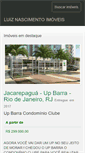 Mobile Screenshot of luiznascimentoimoveis.com.br